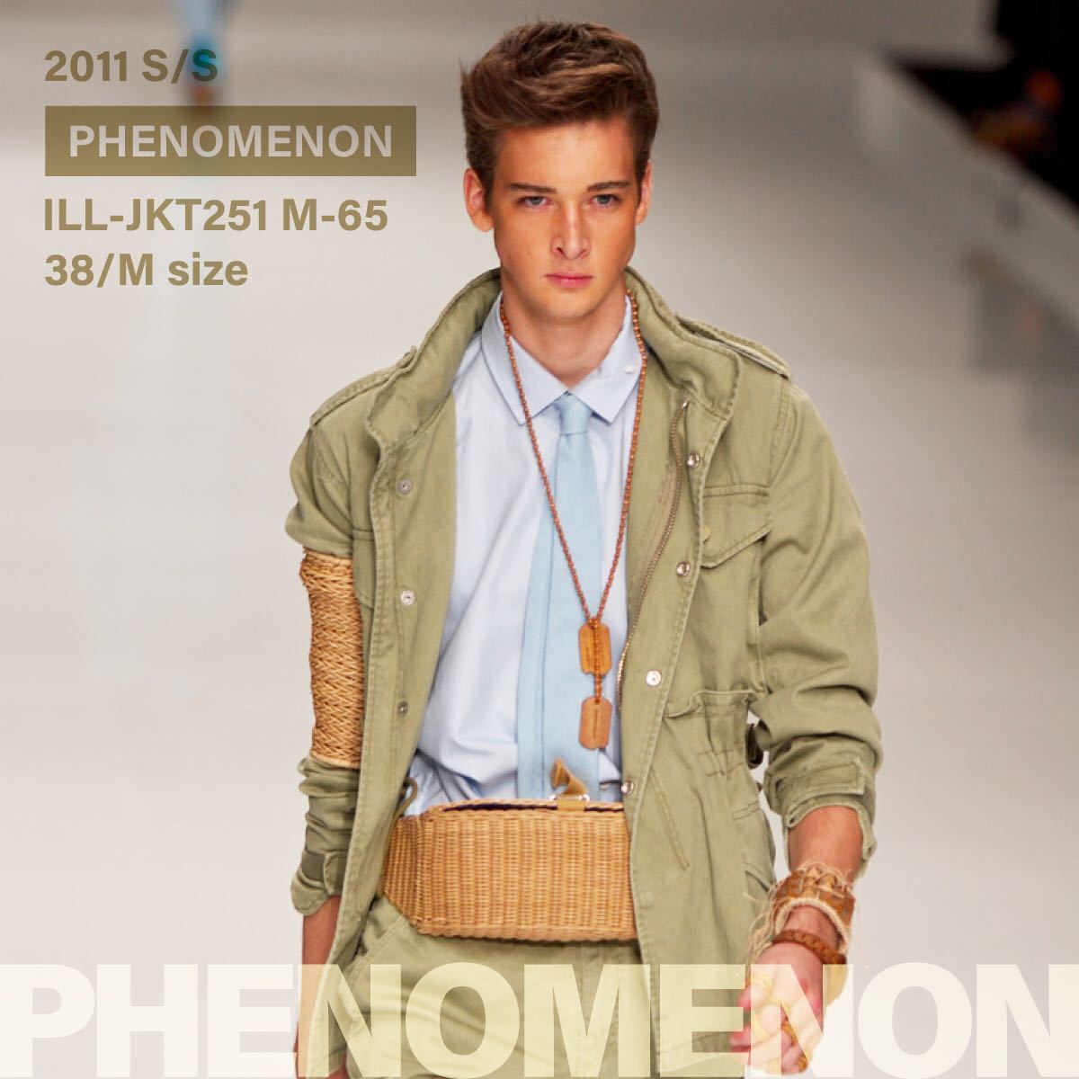 PHENOMENON ILL-JKT251 M65 MISTERGENTLEMAN MA-1 fragment loop フェノメノン フィールド ジャケット ループ ドッキング フラグメント swg拍卖