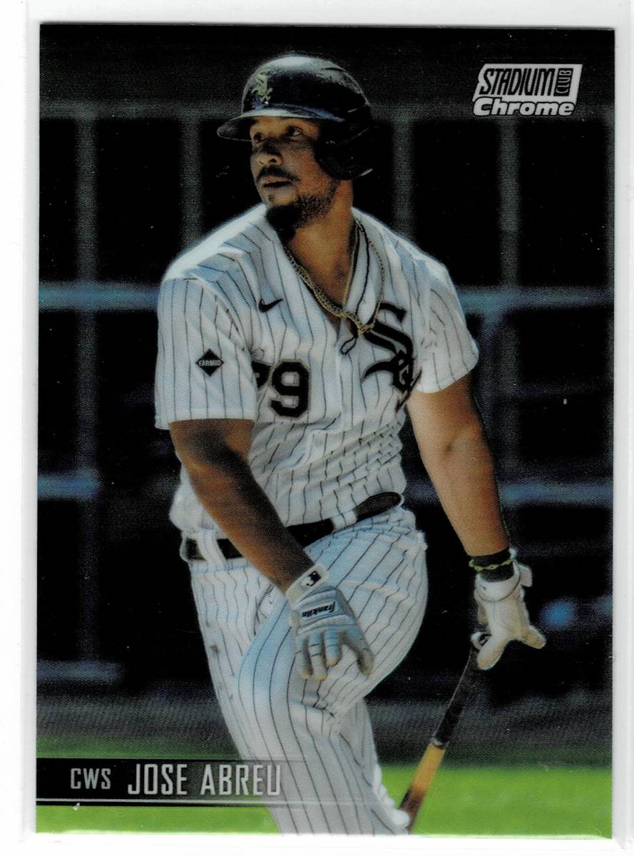 2021 Topps Stadium Club Chrome Jose Abreu Refractor拍卖