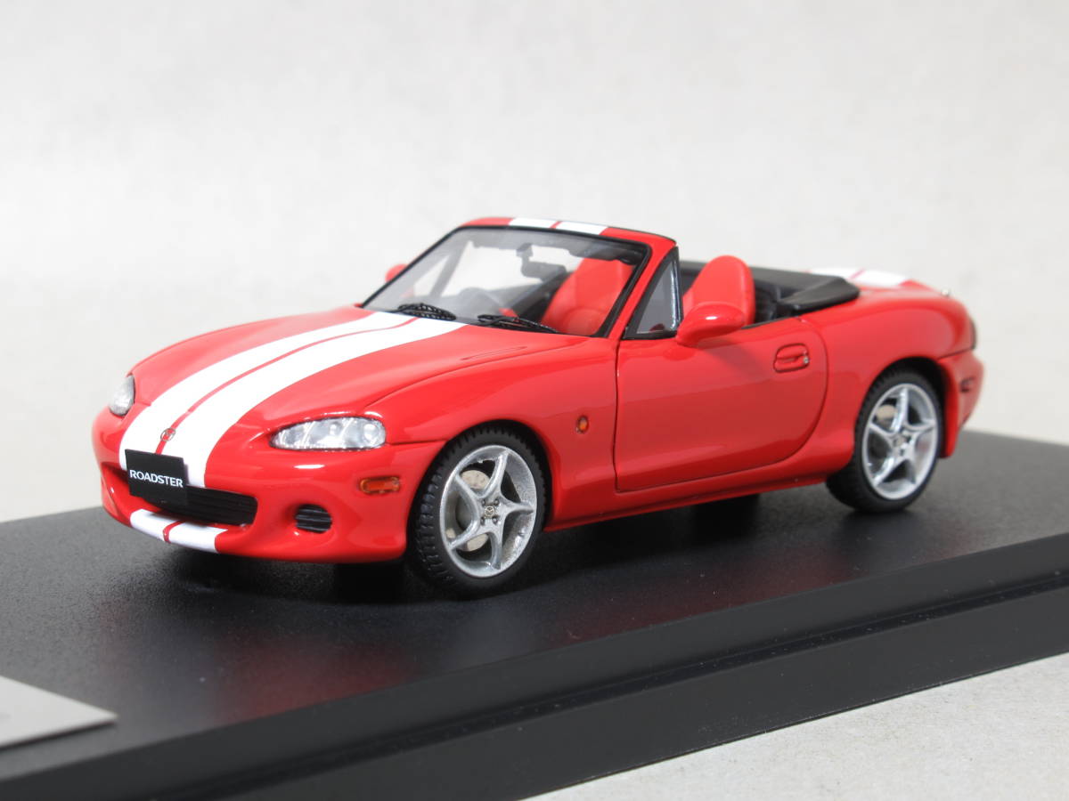 1/43 MARK43 マツダ ロードスター NB8C RS Ⅱ 2000 ストライプデカール クラシックレッド拍卖