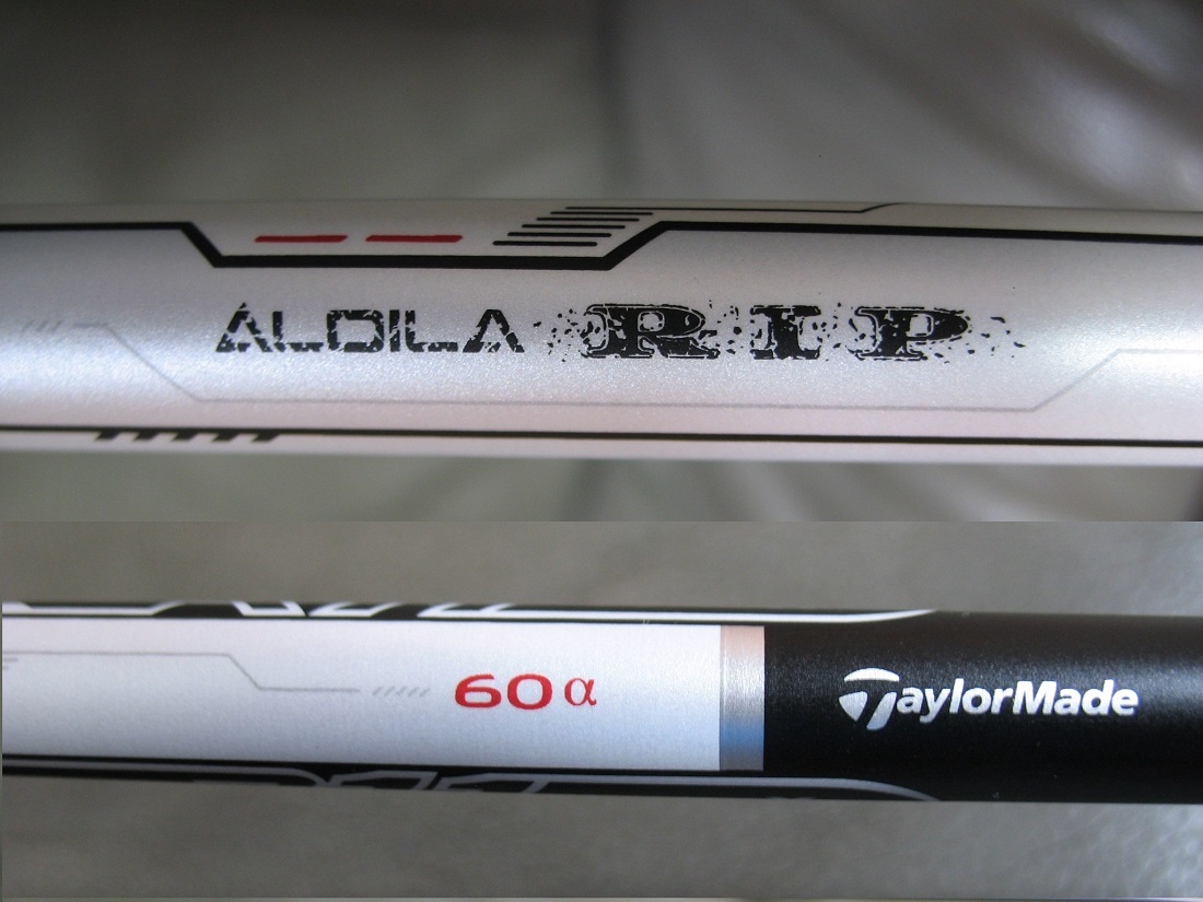 支給品 ALDILA RIP α Alpha アルディラ リップ アルファ 60 S-FLEX 新品 TOUR ISSUE拍卖