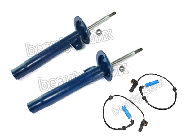BMW E46 フロント ABSセンサー + ショックアブソーバー 各種左右分 (計4点セット) 34526792896 34526792897 31316759097 31316759098 新品拍卖