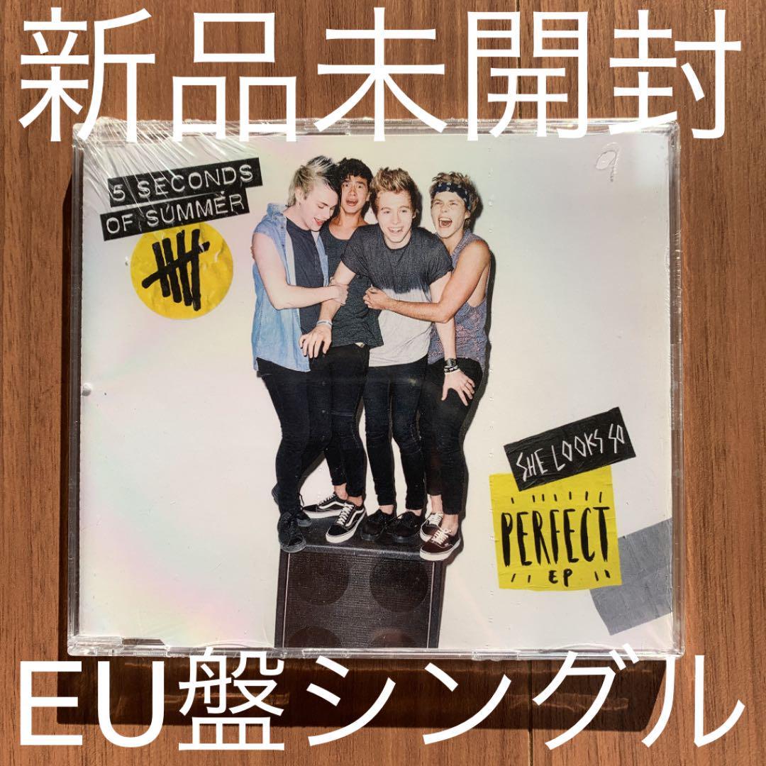 5 Seconds of Summer ファイヴ・セカンズ・オブ・サマー She Looks So Perfect EU盤シングル 新品未開封拍卖