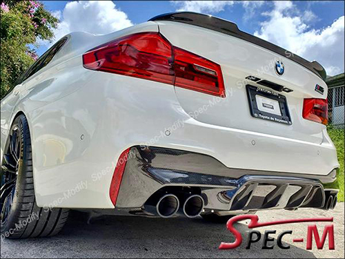 2018+ BMW F90 M5 DP Style カーボン リア ディフューザースポイラー拍卖