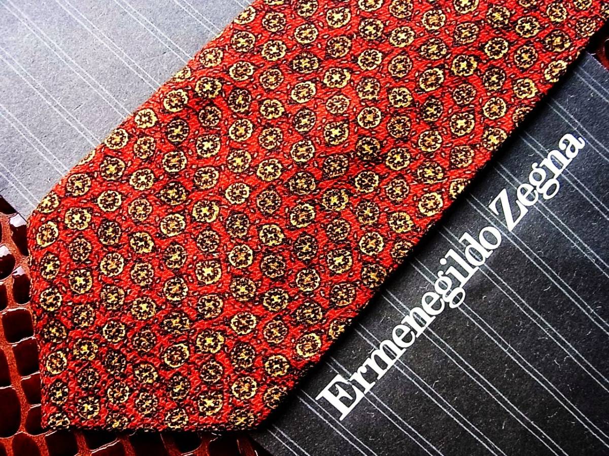 ○E843N●USED並●【Zegna】ゼニアのネクタイ拍卖