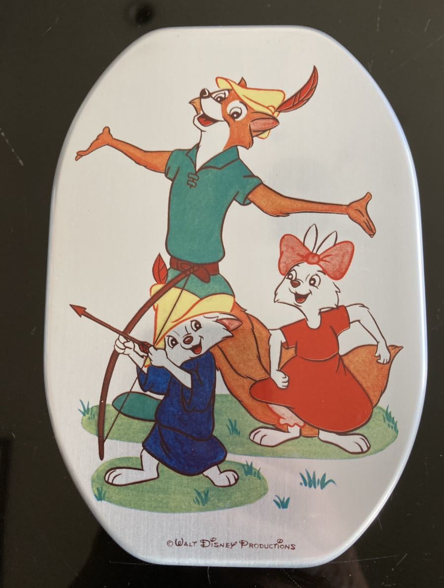 希少◆新品未使用品◆当時物◆ディズニー ロビンフッド アルミ弁当箱 昭和レトロ デットストック拍卖