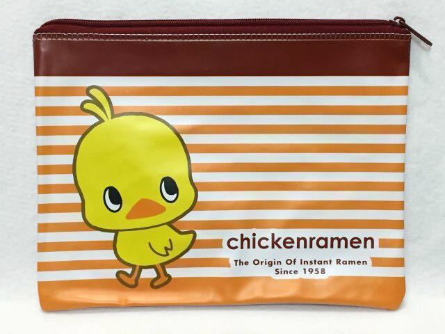 ひよこちゃんオリジナルクリアポーチ セブンイレブン限定 チキンラーメン ノベルティグッズ 非売品拍卖
