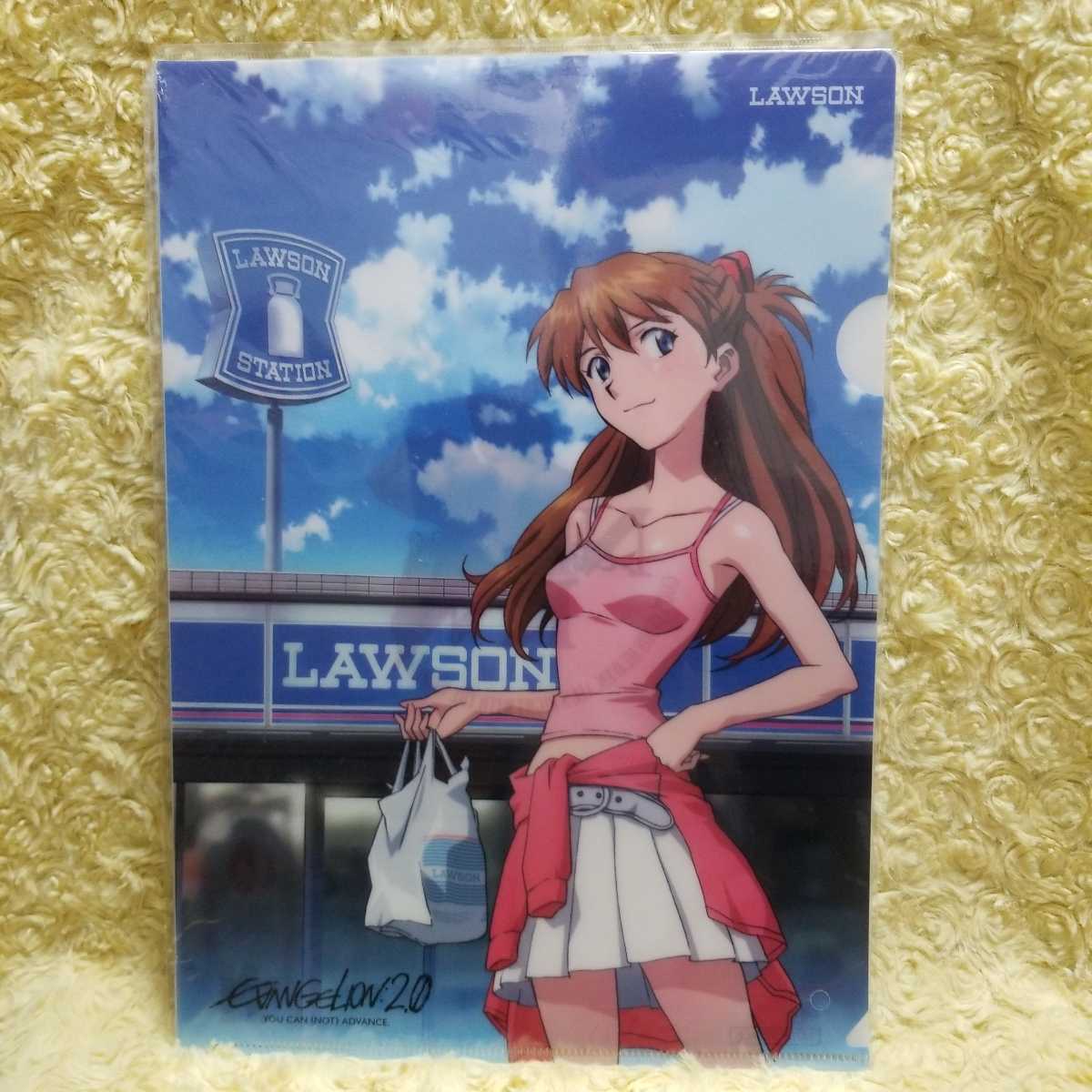 ローソン限定 エヴァンゲリオン アスカ クリアファイル拍卖