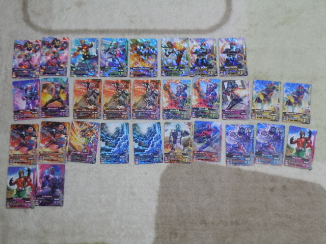 ガンバライジング 仮面ライダー いろいろ(ノーマル・レアのみ)中古品 傷みあり拍卖