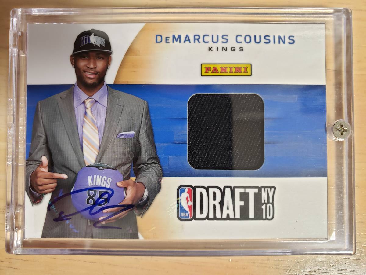 レア SSP サイン 2011 -12 Panini Father's Day DEMARCUS COUSINS Auto / デマーカス カズンズ Autograph NBA拍卖