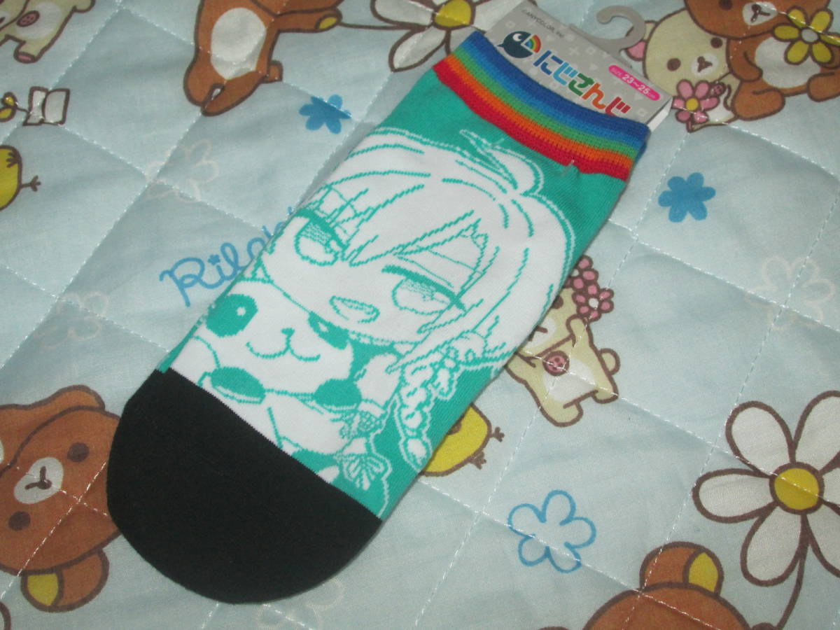 〇。゜〇新品♪にじさんじ リューシエン ソックス 23~25cm 〇゜。〇拍卖