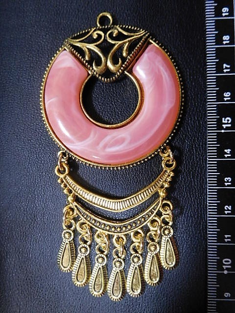 チベタンアクセサリー・ペンダントトップ(ピンク)拍卖