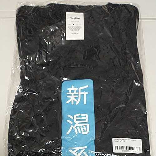Negicco 新潟系Tシャツ ネイビー Mサイズ 紺色拍卖