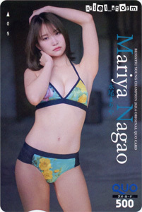 永尾まりや(元AKB48)「別冊ヤングチャンピオン」2021年6月号クオカード(A)拍卖