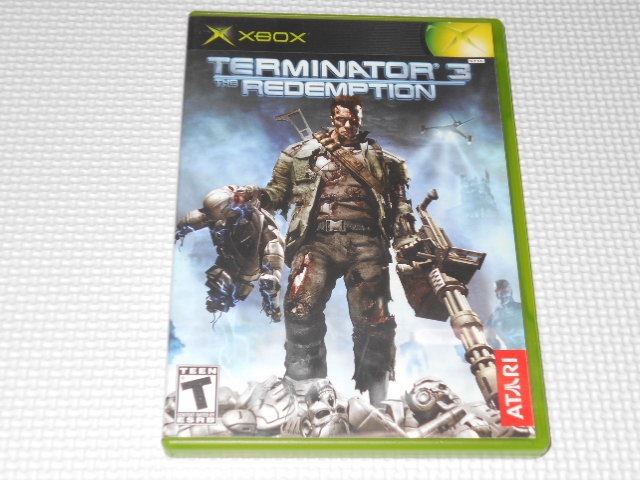 xbox★TERMINATOR 3 THE REDEMPTION 海外版★箱付・説明書付・ソフト付拍卖