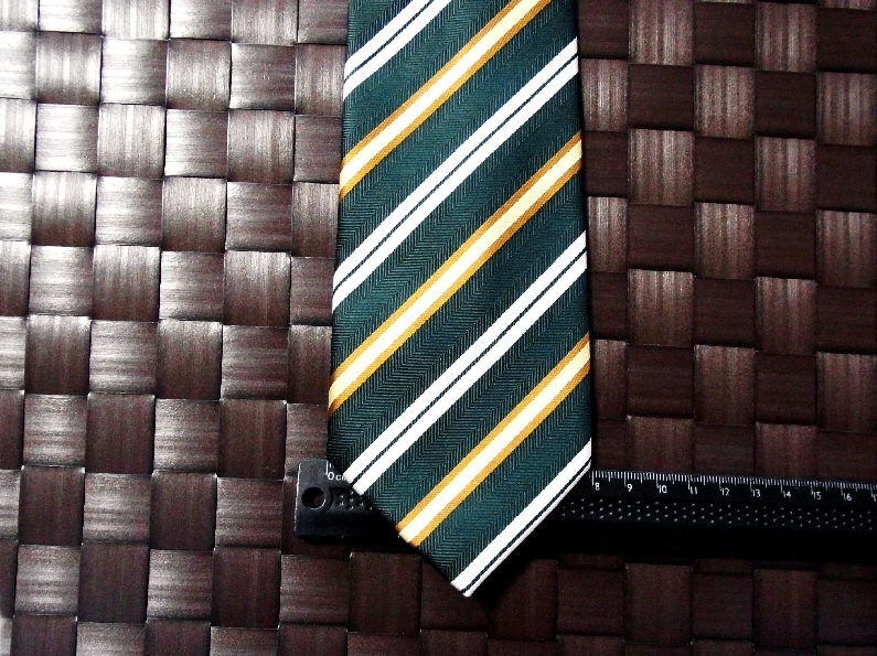 【特選】1807美品【人気の細ナロータイ】シンプルフレーズ(オリヒカ)「SIMPLE PHRASE CRAVAT」ネクタイ拍卖