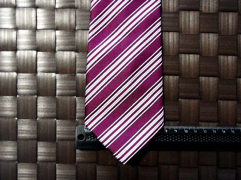 【特選】1819美品【人気の細ナロータイ】シンプルフレーズ(オリヒカ)「SIMPLE PHRASE CRAVAT」ネクタイ拍卖