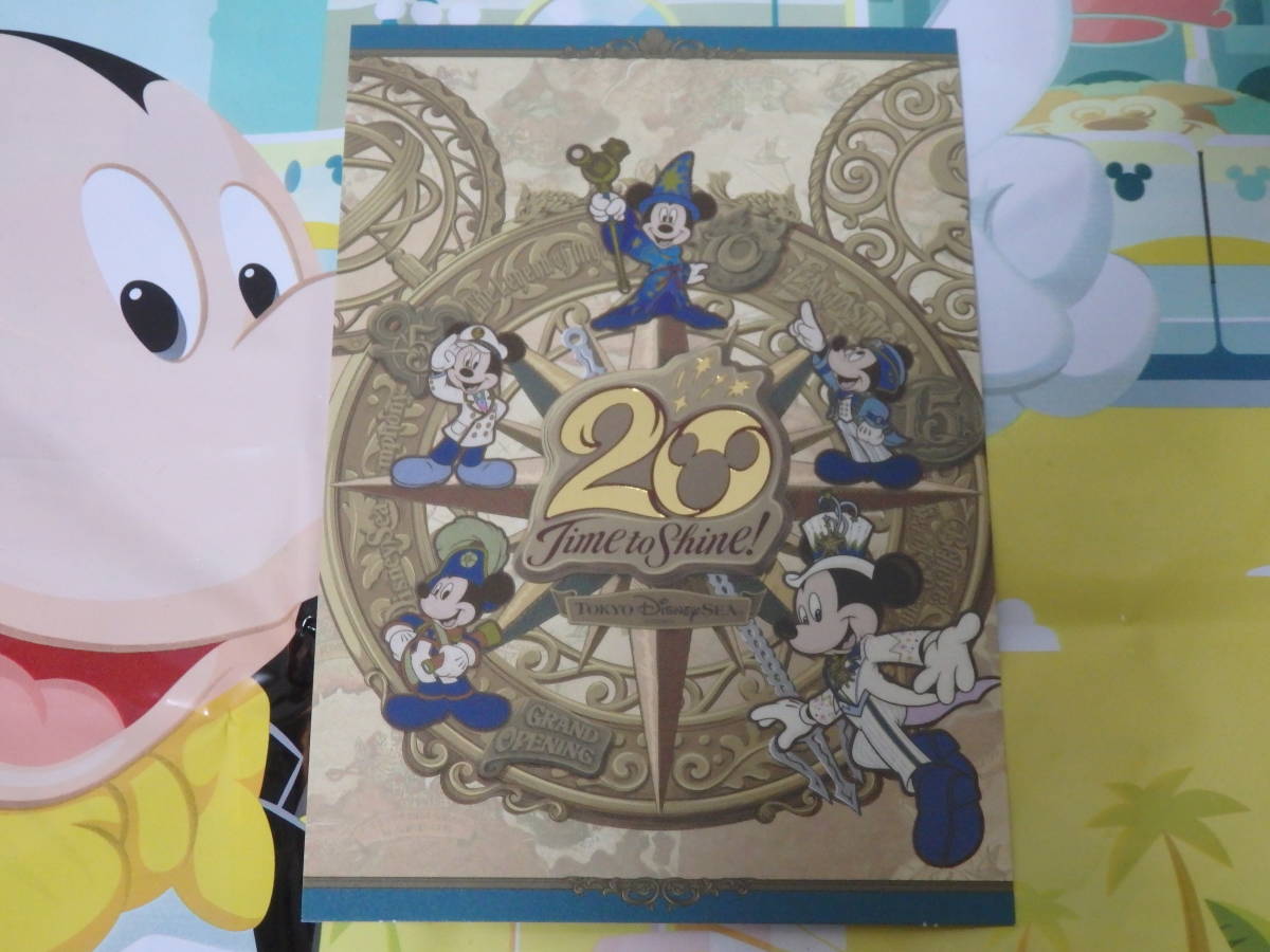 即決♪新品♪東京ディズニーシー 20周年記念 ヒストリー ポストカード 2021♪TDR TDL TDS♪グランドオープニング 5周年 10周年 15周年拍卖