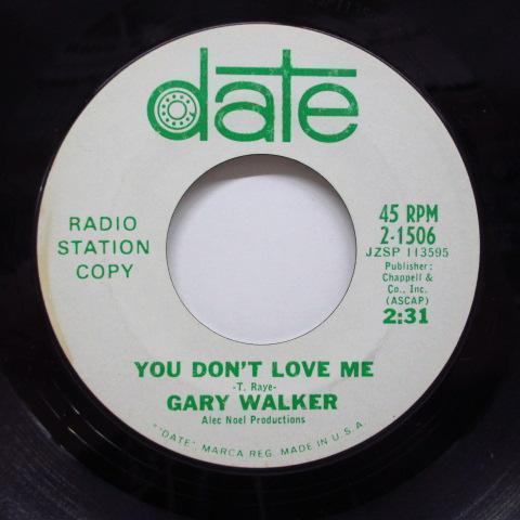 GARY WALKER-You Don't Love Me (US Promo 7)拍卖
