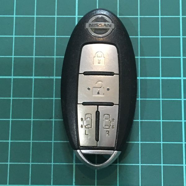 NI 3722 日産 スズキ エルグランド セレナ ラフェスタ ランディ等 リモコン キーレス 4B スライドドア トランク 純正 4ボタン拍卖