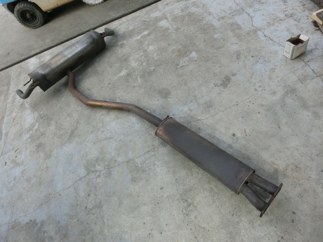 フリーランダー2 リア マフラー 2010年 CBA-LF32 6692-5230-DB ランドローバー 11.2万km 平成22年 ii拍卖