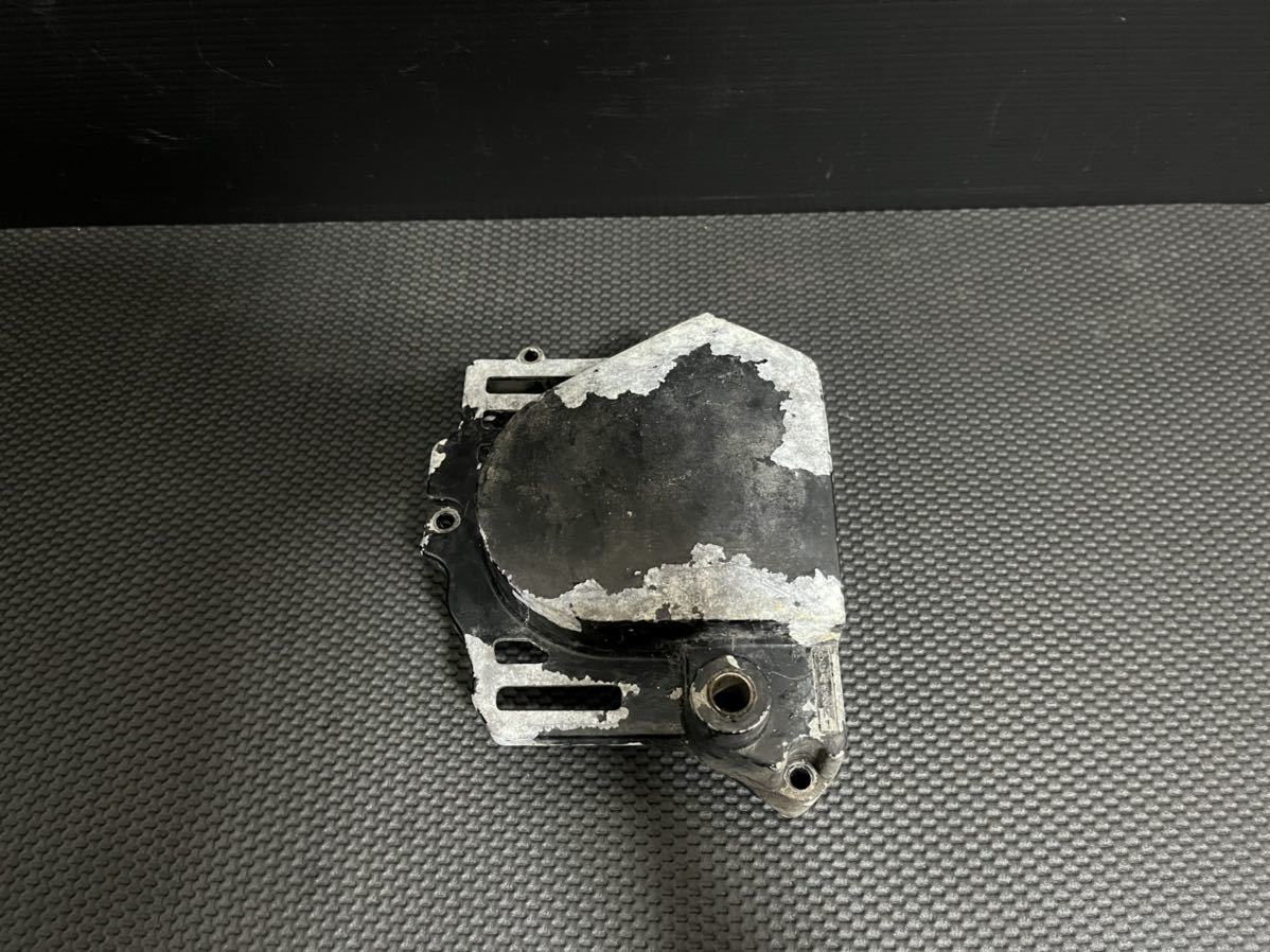 格安!! 即決価格! カワサキ GPZ400R ZX400D 当時物 希少!! 純正 スプロケットカバー スプロケカバー FX400R バフ掛け、メッキにも!拍卖