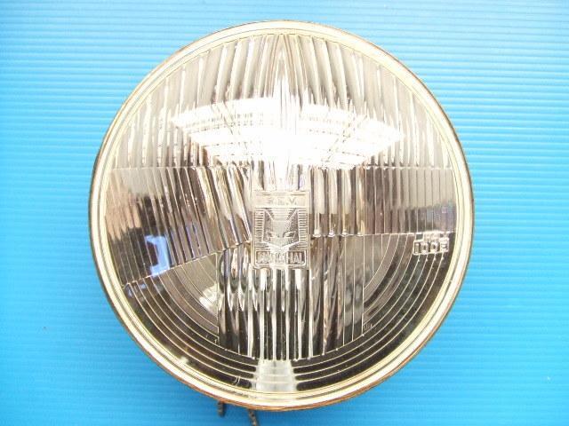 当時物 良品1個 マーシャルライト 凸レンズ 丸目2灯ヘッドライト旧車180パイ丸形 丸型MARCHAL GS400 Z1 Z2 Z750RS CB750 GT380 Z400FX sub3拍卖