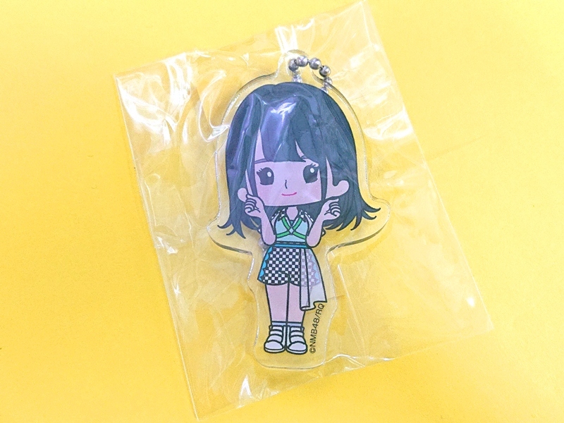 NMB48 上西怜【メンバーアイコンアクリルチャーム⑫/当選証明書付き】NMB48の麻雀てっぺんとったんで! 9月プレゼントキャンペーン拍卖