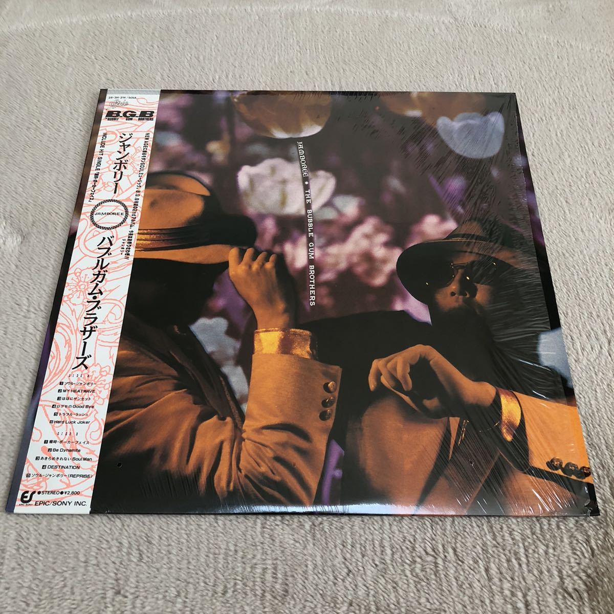 【シュリンク帯付】バブルガムブラザーズ ジャンボリー / LP レコード / 28.3H-214 / 歌詞カード有 / 和モノ 和ソウル /拍卖