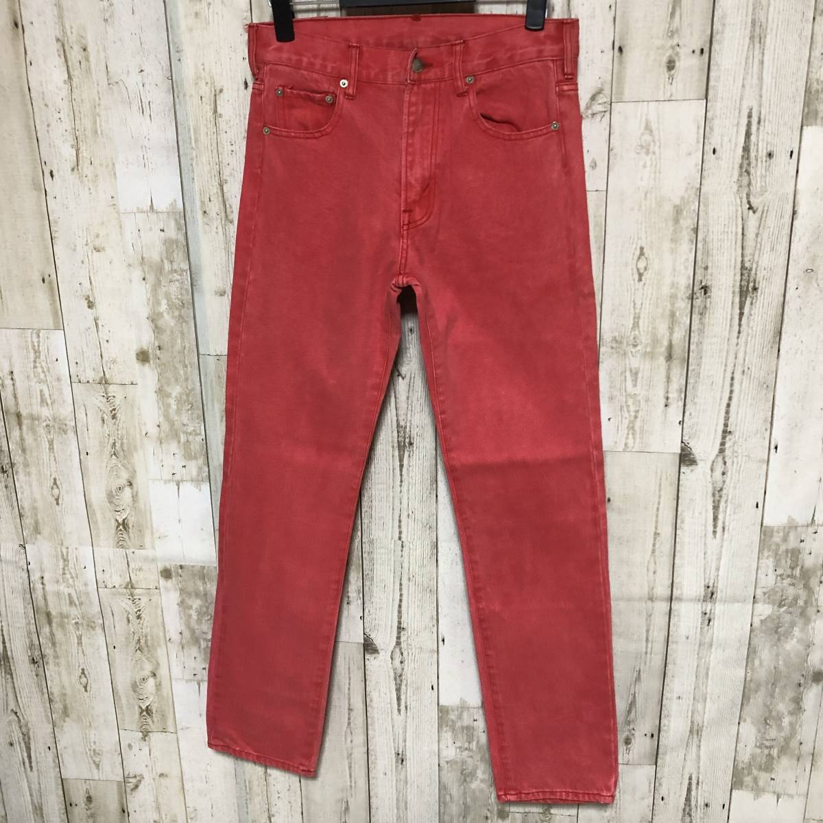 HUNDRED CLUB rocket ハンドレッドクラブ デニム ジーンズ ピンク S 美品 管理A402拍卖