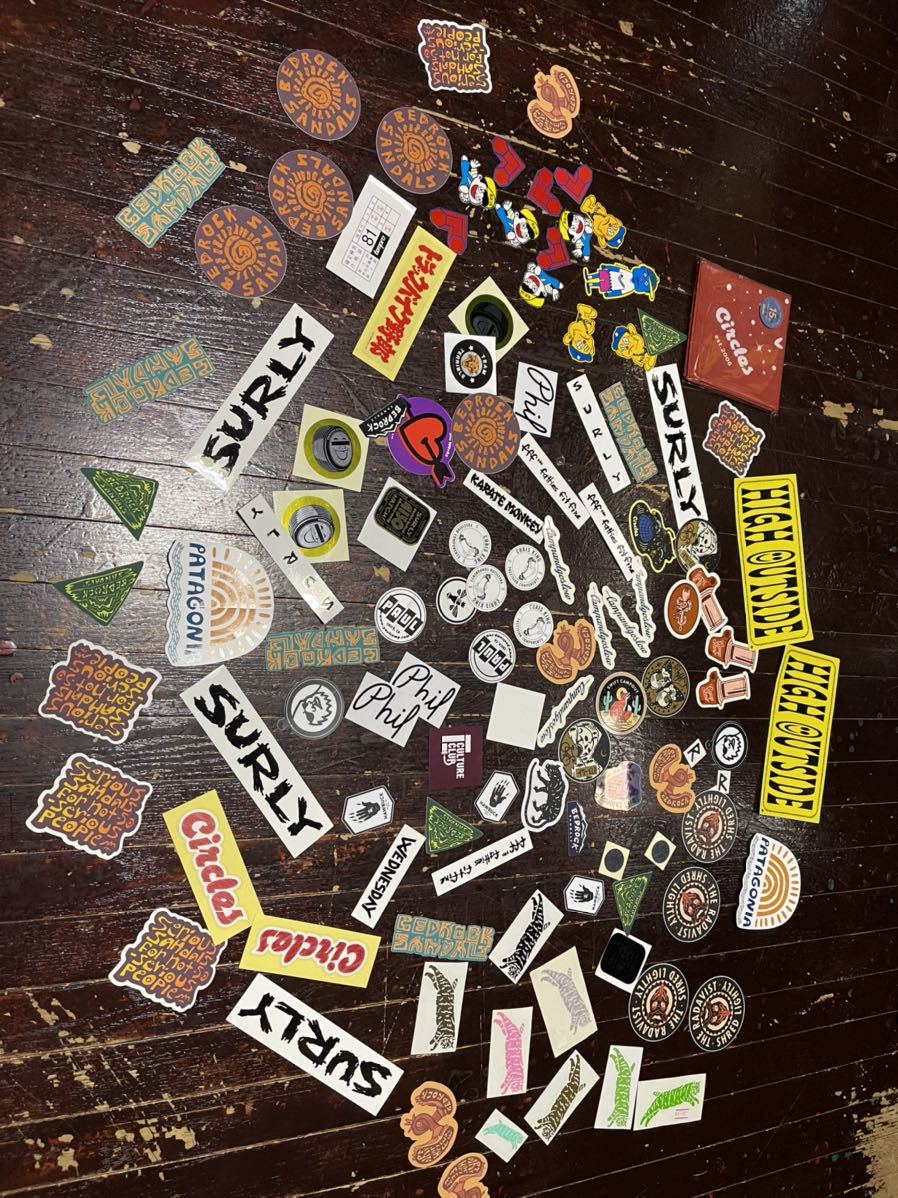 ブルーラグ ステッカー セット サークルズ swiftindustry ラダビスト デカール 非売品 大量 デカール サーリー surly拍卖