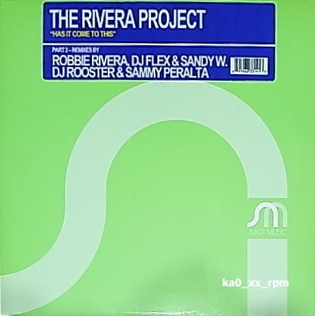 ★☆The Rivera Project「Has It Come To This (Remixes Part 2)」☆★5点以上で送料無料!!!拍卖