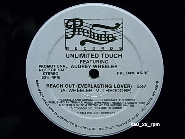 ★☆Unlimited Touch Feat. Audrey Wheeler「Reach Out(Everlasting Lover)」☆★5点以上で送料無料!!!拍卖