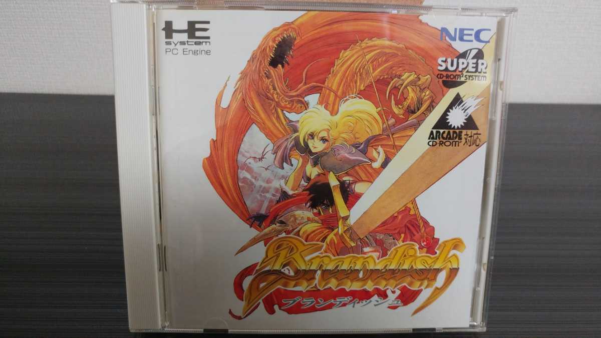 ■PCエンジン■ブランディッシュ■日本ファルコム■CDROM■送料無料■国内正規販売当時物■pcengin■arcadecard対応■アーケードカード対応拍卖