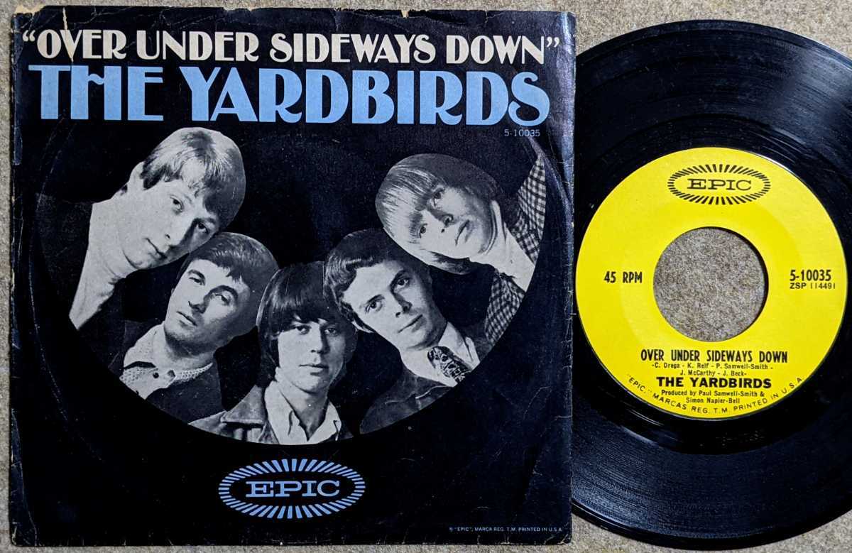 The Yardbirds-Over Under Sideways Down/Jeff's Boogie★米Orig.PS付き7"/Jeff Beck/Keith Relf拍卖