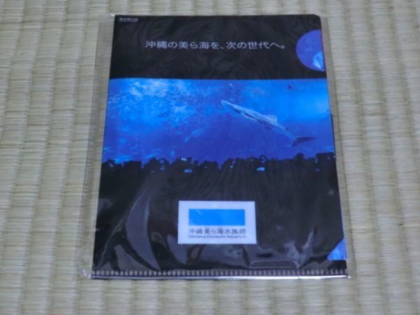 未開封品 沖縄美ら海水族館 ミニクリアファイル&ポストカードセット拍卖