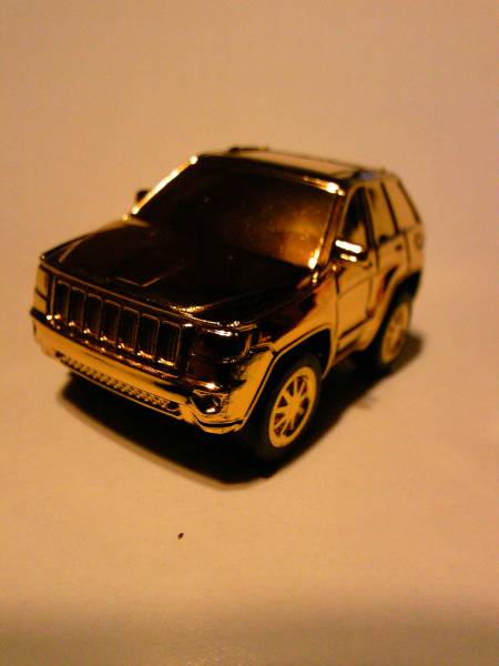 ジープグランドチェロキ非売品ゴールドメッキ拍卖