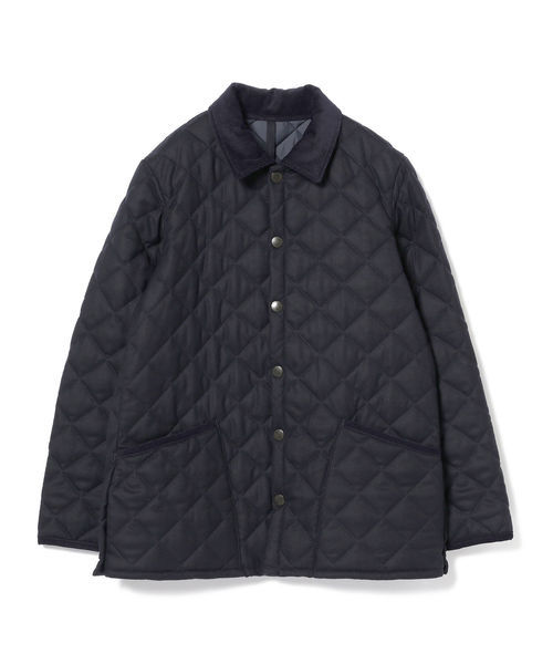 新品■Barbour 別注 LIDDESDALE SL ウール キルティング ジャケット■バブアー キルト BEAMS ビームス拍卖