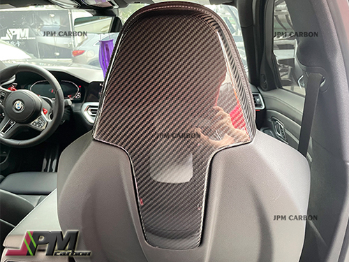 2021+BMW G80 M3 G82 G83 M4 カーボン 2pcs シート バック カバー拍卖