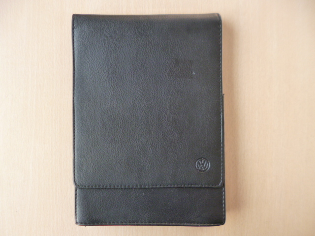 ★0762★VW フォルクスワーゲン純正 ゴルフ/ポロ/ヴァリアント/トゥーラン等 マニュアル 取扱説明書入 ソフトケース(小)★拍卖
