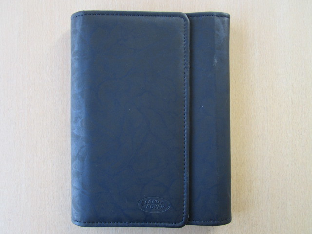 ★0783★LAND ROVER ランドローバー ディフェンダー 等 取扱説明書入 説明書入 マニュアルケース ケース★訳有★拍卖
