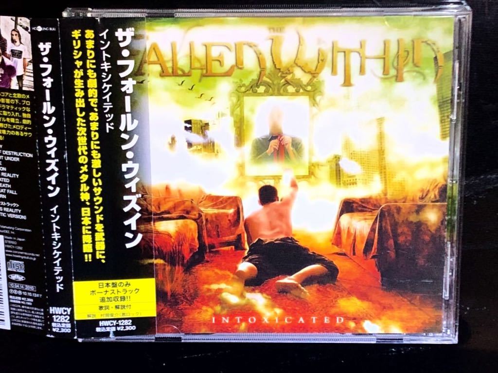 ギリシャ産メロデス ※ ザ・フォールン・ウィズイン ※ イントキシケイテッド ※ 国内盤帯つきCD THE FALLEN WITHIN拍卖