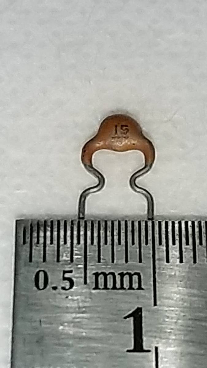 セラミックコンデンサー 15pF 50V 【1セット 5個】拍卖