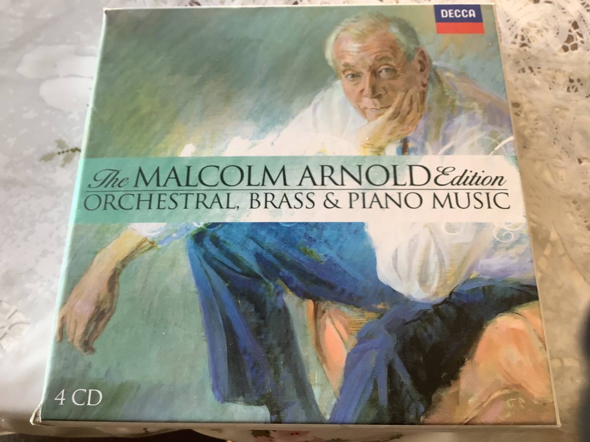 アーノルド  オーケストラ、ブラス と ピアノ の作品集   ハンドレー  ロイアルフィル 他拍卖