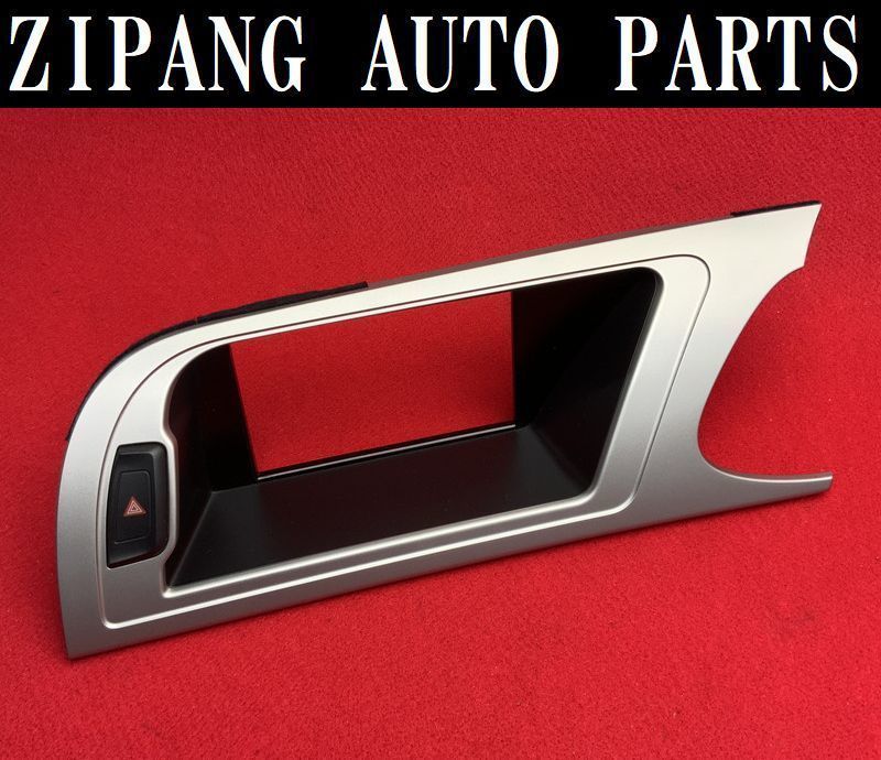 AU070 8K A4 アバント 2.0TFSI クワトロ Sライン ナビ モニター パネル ◆シルバー系/8K2 857 185 F ★程度まあまあ ○★即決★拍卖