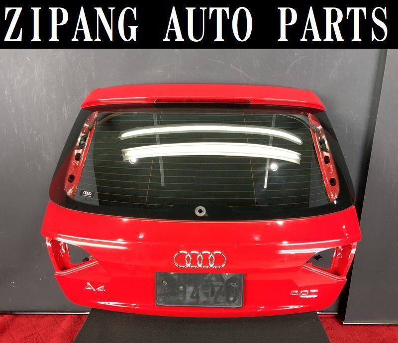 AU070 8K A4 アバント 2.0TFSI クワトロ Sライン リアゲート バックドア ◆LY3J ブリリアントレッド 【動画あり】〇★即決★拍卖