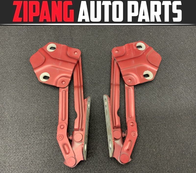 VW060 1T トゥーラン TSI ハイライン ボンネット ヒンジ ★左右セット ◆LA3T ワイルドチェリーM/1T0 823 301F ★曲がり無し ◎ ★即決★拍卖