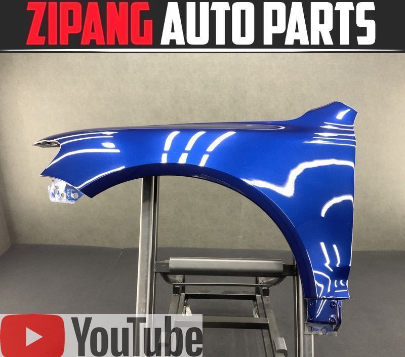 VW062 7L トゥアレグ V8 4WD 樹脂製 左フロント フェンダー ◆LD5Q シャドゥブルーM 【動画有り】○ ★即決★拍卖