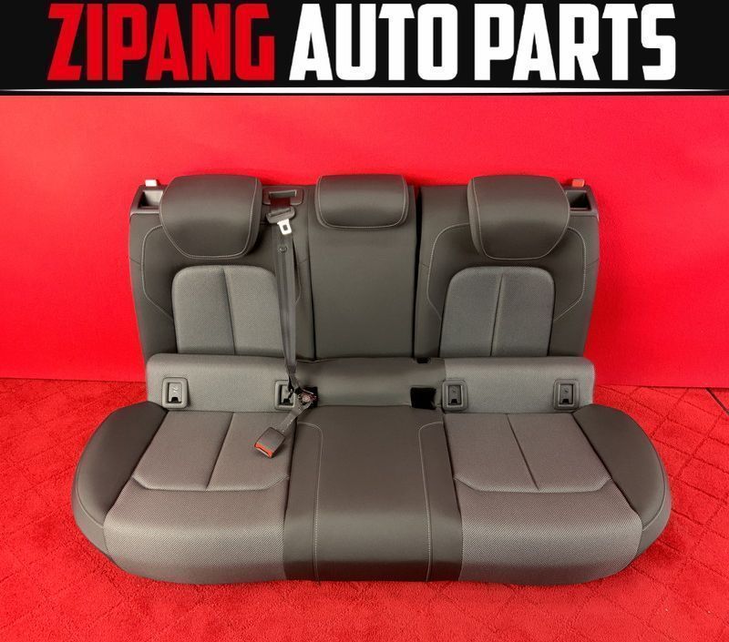 AU073 GA Q2 1.0TFSI スポーツ リア シート ◆モケット/ブラック 【動画有り】○★即決★拍卖