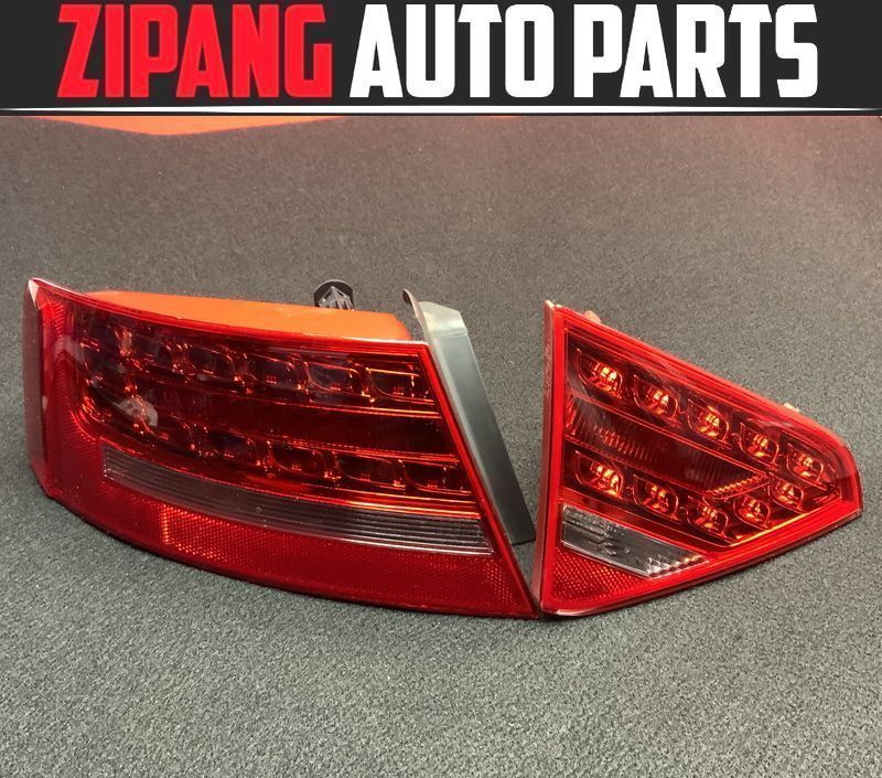 AU074 8T A5 スポーツバック Sライン 2.0TFSI クワトロ 純正 左テールランプ LED 内外セット ◆8T0 945 093A 【動画有り】○拍卖