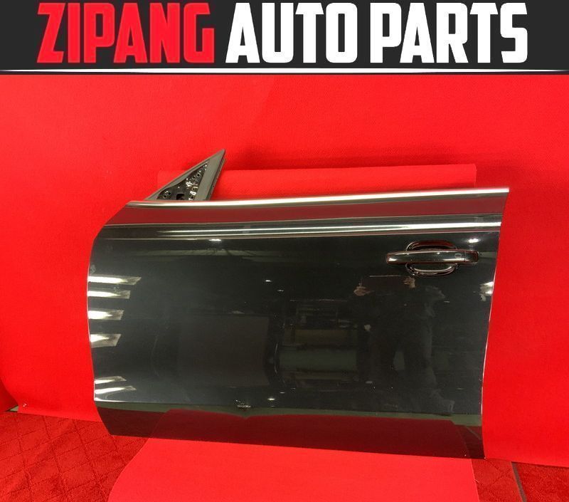 AU076 8T A5 SB 2.0TFSI クワトロ Sライン 後期 左フロント ドア ◆LZ9YファントムブラックP ▲ヘコミ有り 【動画有り】○拍卖